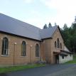 side view of church